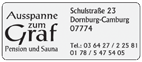Ausspanne zum Graf