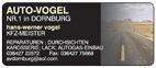 Auto - Vogel