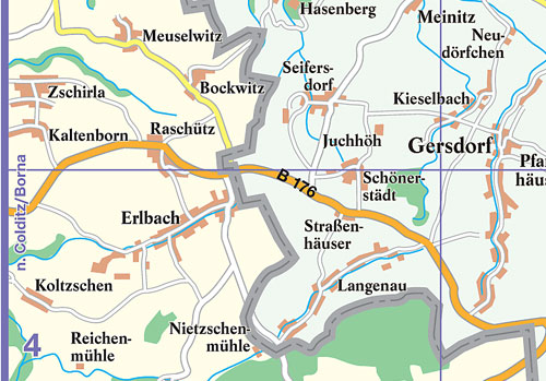karte Döbeln, 1. Aufl.