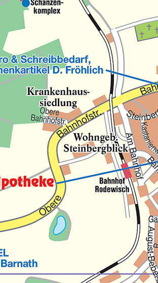 Karte Auerbach, 4. Auflage