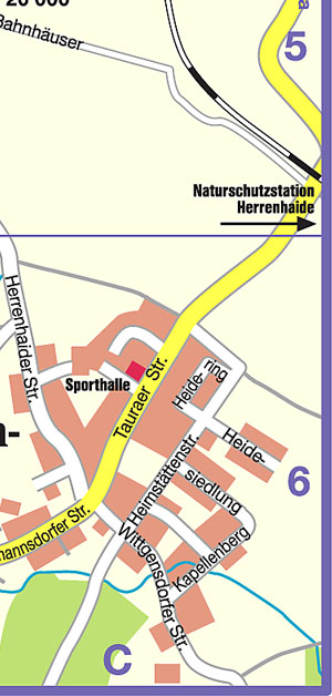 Karte Burgstädt 5. Auflage Karte Burgstädt 5. Auflage