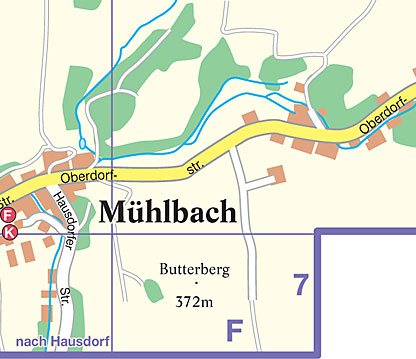 Karte Frankenberg, 2. Auflage