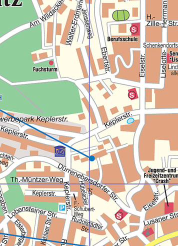 Karte Gera, 2. Auflage