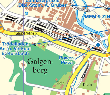 Karte St Oelsnitz 3 Auflage