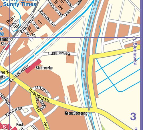 Karte Zittau, 3. Auflage