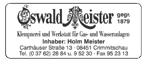 Oswald Meister