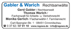 Rechtsanwlte Gabler & Warich