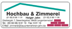Hochbau & Zimmerei Jahn