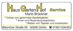 Haus Garten Hof Service Brckner