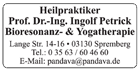 Heilpraktiker Prof. Dr.-Ing. Petrick