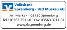 Volksbank Spremberg - Bad Muskau eG