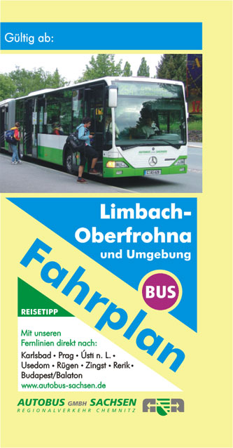 Fahrplan - Vorderansicht